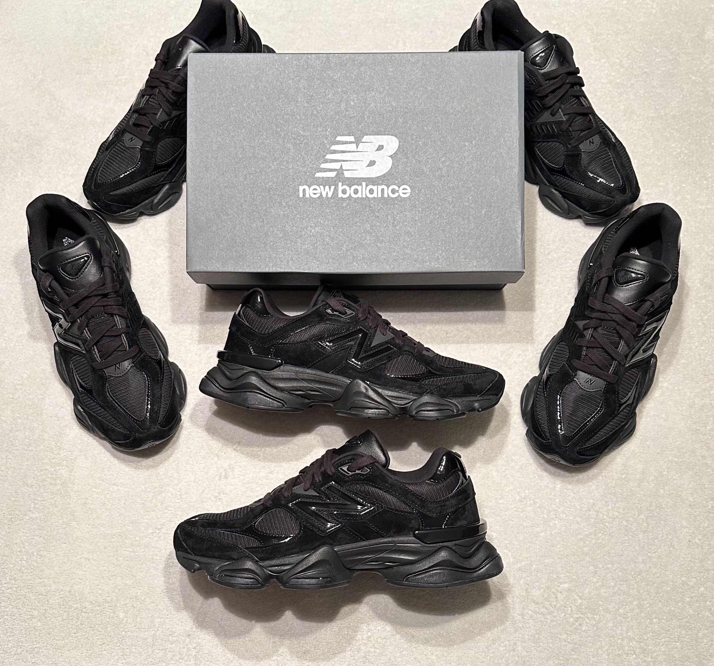 New Balance × Vintage New Balance 990v3 Triple Black M990tb3