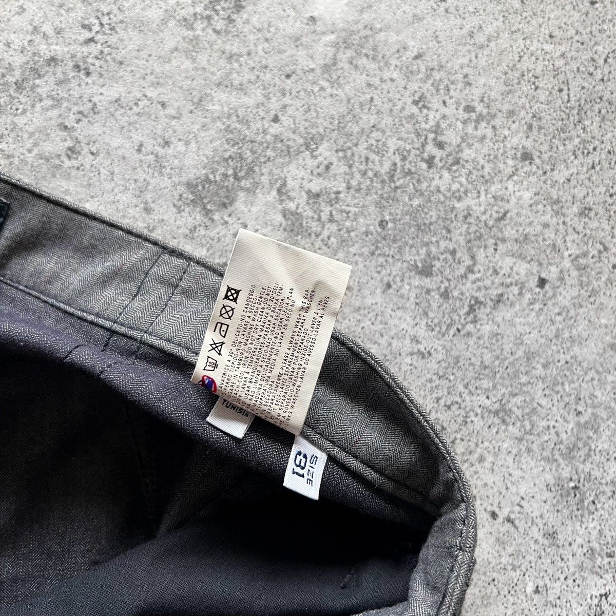 Armani × Emporio Armani Armani Jeans Women Gray Stretch Trouser Pants Zipper Closure Size 30" / US 8 / IT 44 - 9 Thumbnail
