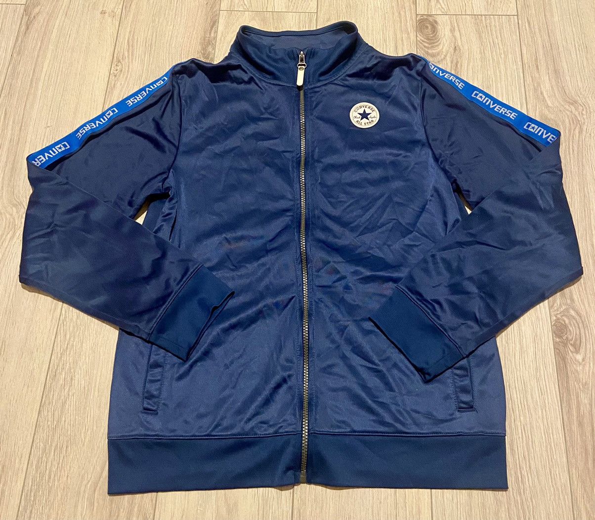 Converse Converse striped logo tracksuit sweatshirt Size US L / EU 52-54 / 3 - 1 Thumbnail