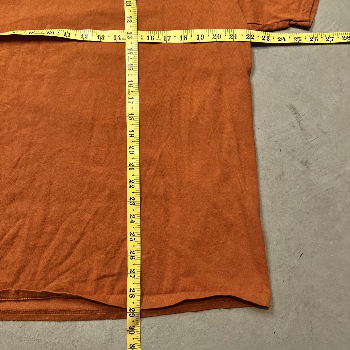 Pleasures Burnt Orange Pleasures Streetwear T-Shirt Size XL Size US XL / EU 56 / 4 - 6 Thumbnail