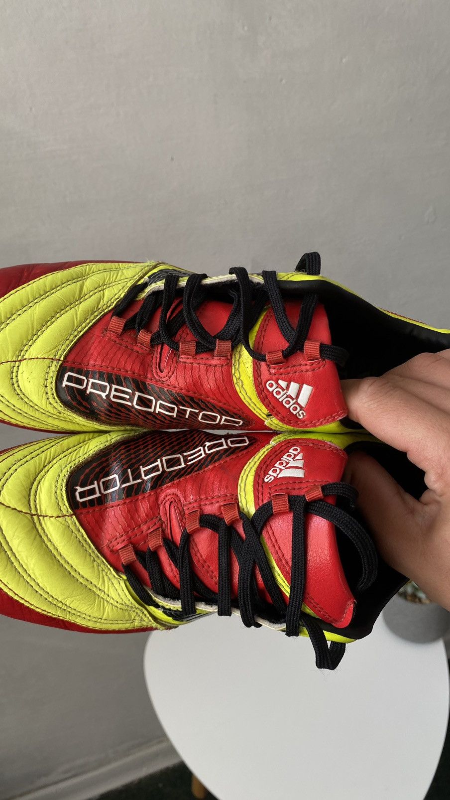 Adidas × Vintage Rare Adidas Predator X TRX Fg soccer cleats vintage shoes Size US 6.5 / EU 39-40 - 10 Thumbnail