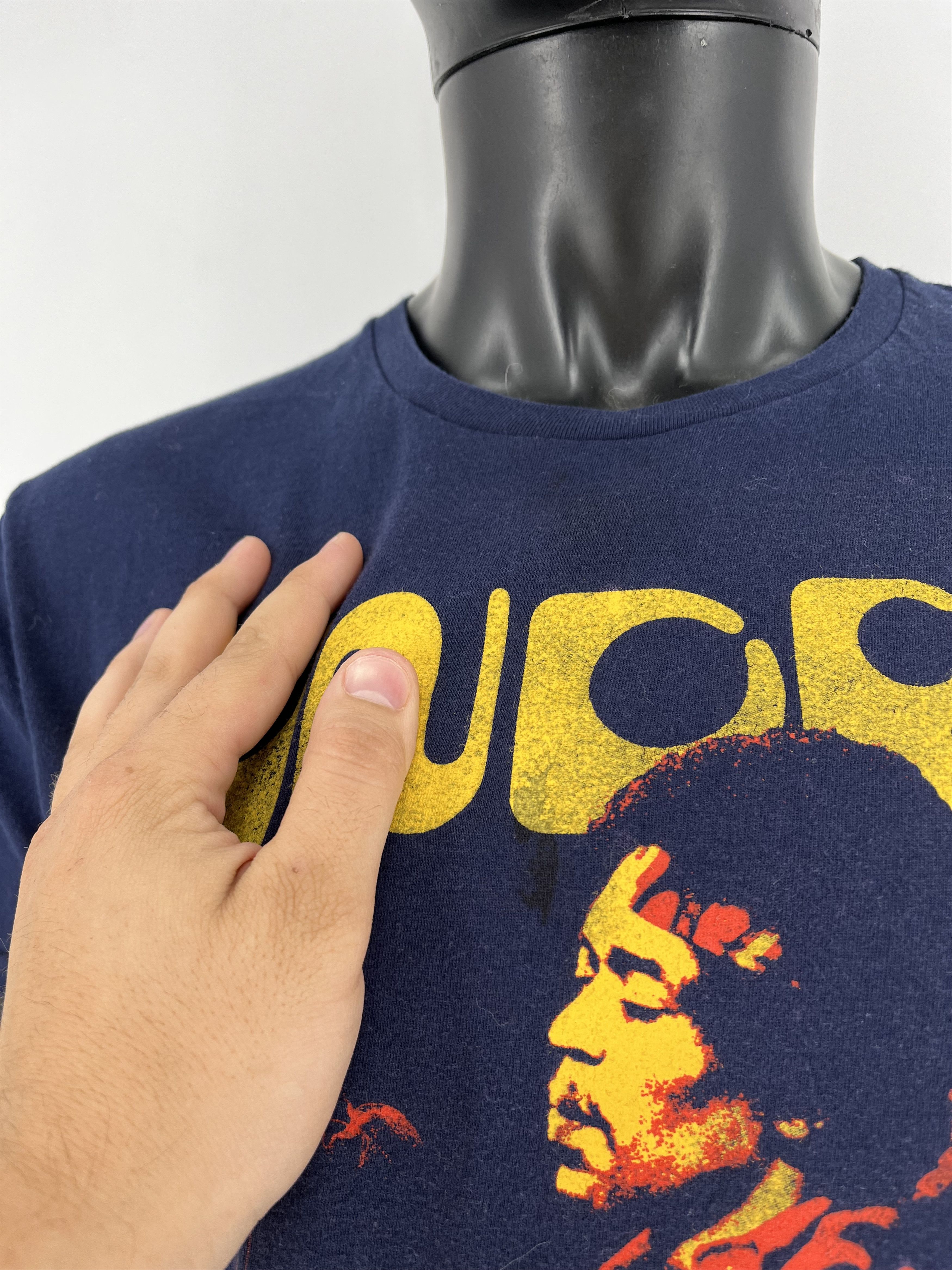 Jimi Hendrix Vintage Y2K Jimi Hendrix Tour tee Band tee Streetwear Style Size US L / EU 52-54 / 3 - 8 Thumbnail