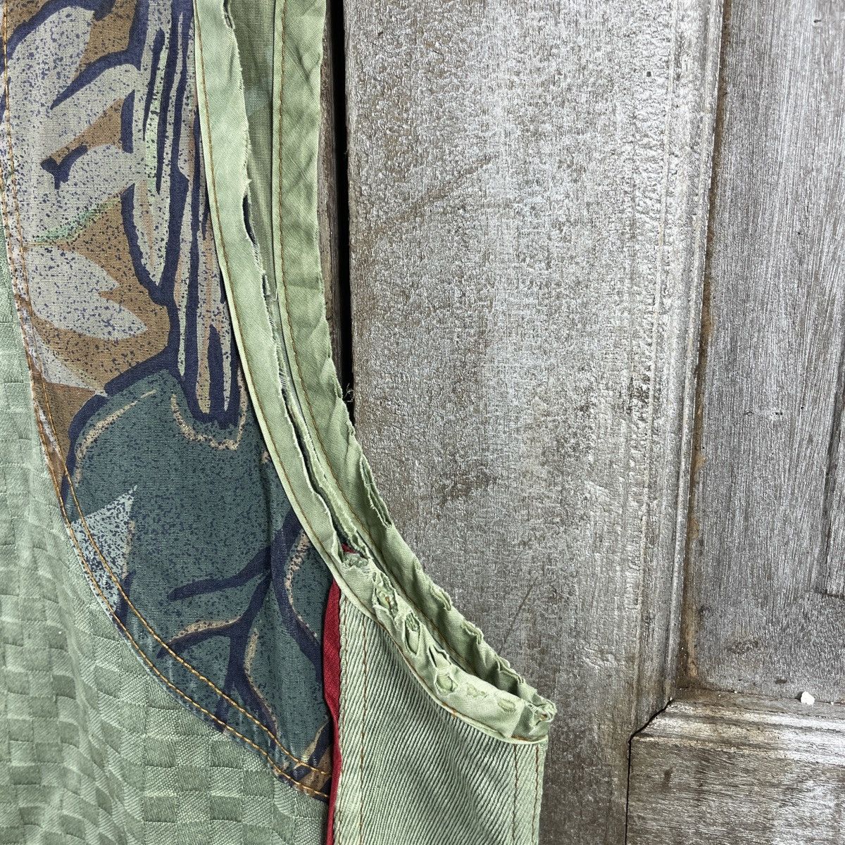 Japanese Brand × Vintage Vintage Japanese Brand Patchwork Button Up Vests Size US M / EU 48-50 / 2 - 7 Thumbnail