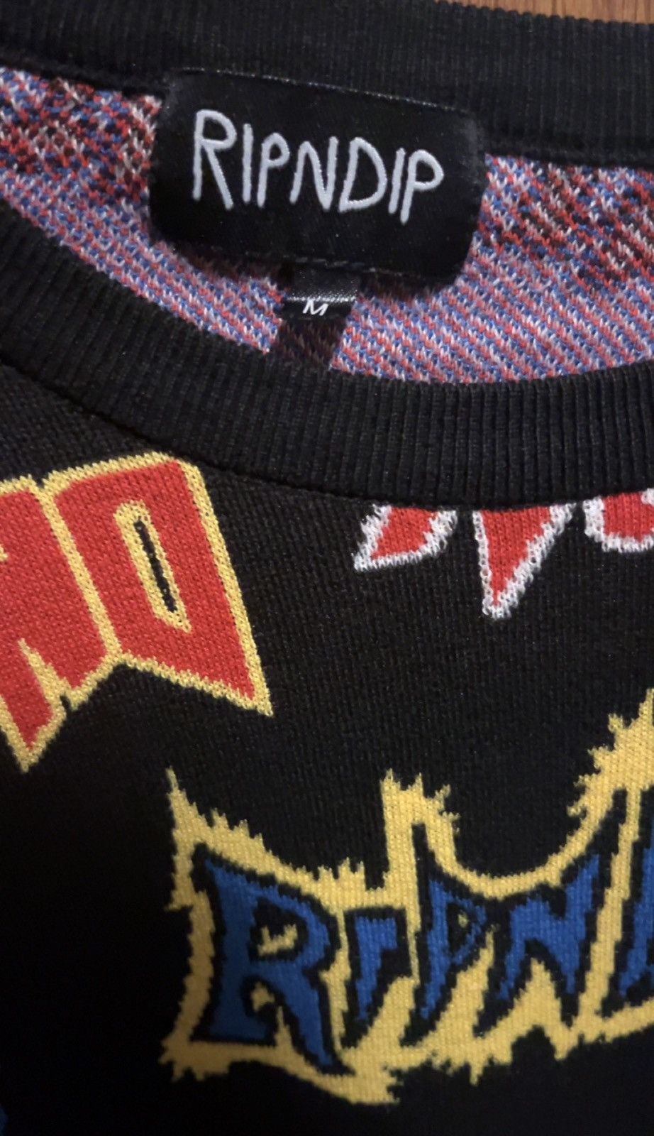 RIPNDIP Worn Once RIPNDIP Rock And Nerm Men’s Medium Size US M / EU 48-50 / 2 - 3 Thumbnail