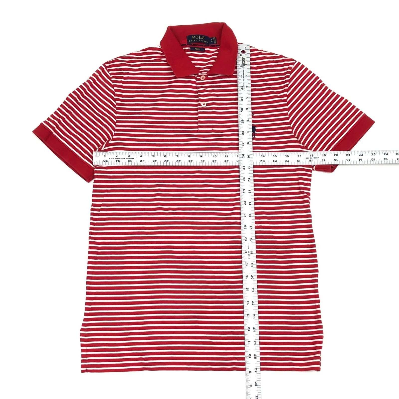 Ralph Lauren Polo Ralph Lauren Pro Fit Striped Shirt Top Size Small Size US S / EU 44-46 / 1 - 2 Thumbnail