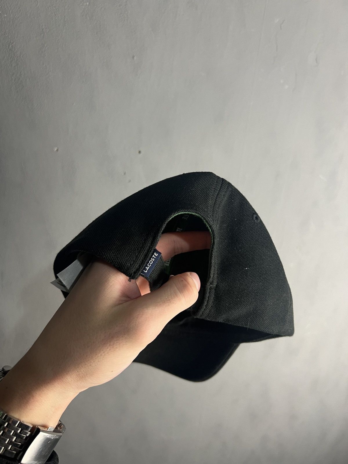Lacoste Lacoste Vintage Baseball Cap Size ONE SIZE - 5 Thumbnail