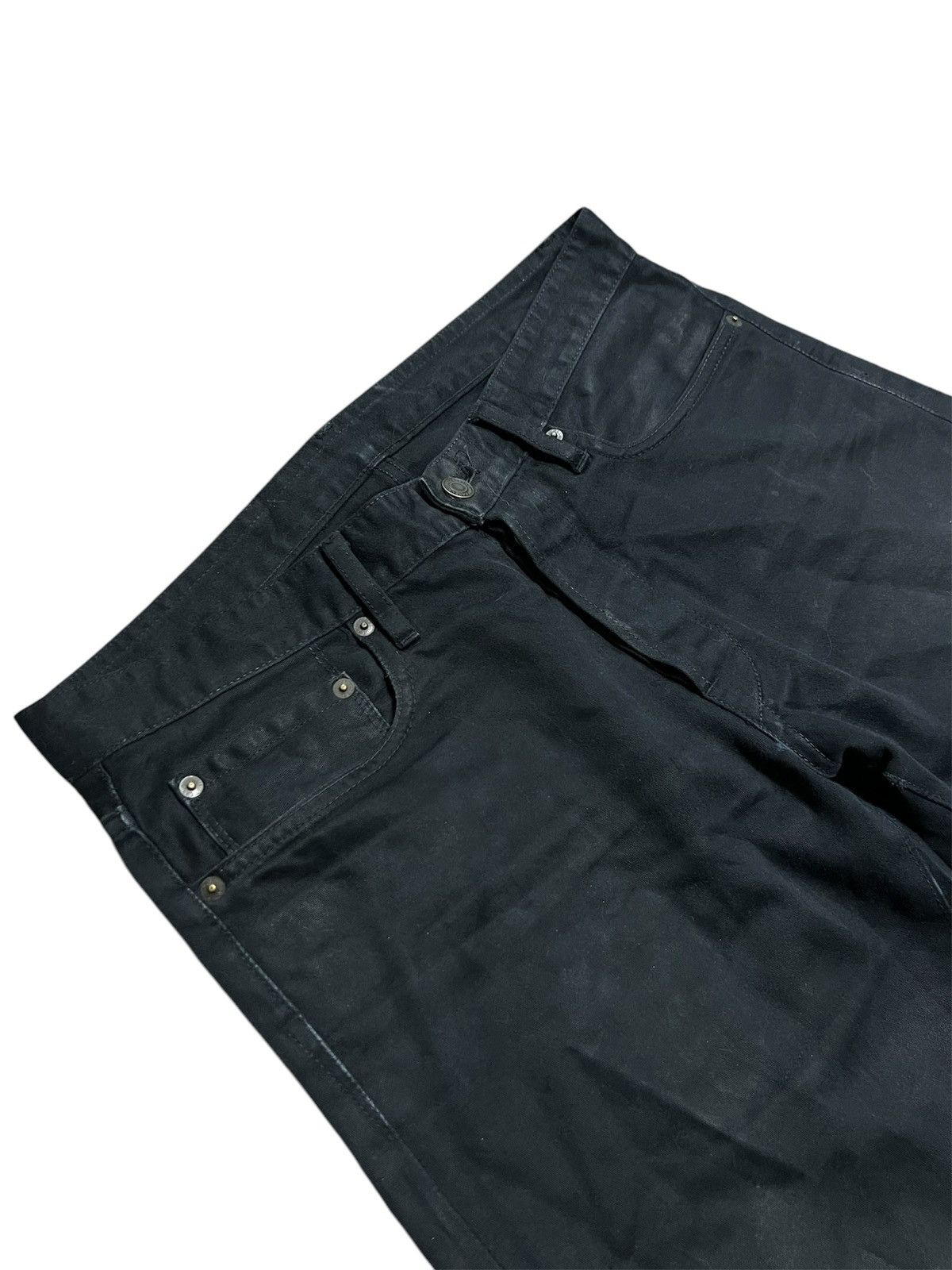 Helmut Lang HELMUT LANG BLACK DENIM PANTS Size US 31 - 6 Thumbnail