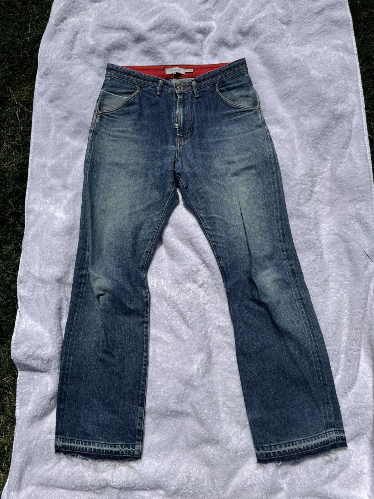 Nonnative Nonnative Rainbow Selvedge Distressed Denim Size US 31 - 2 Thumbnail