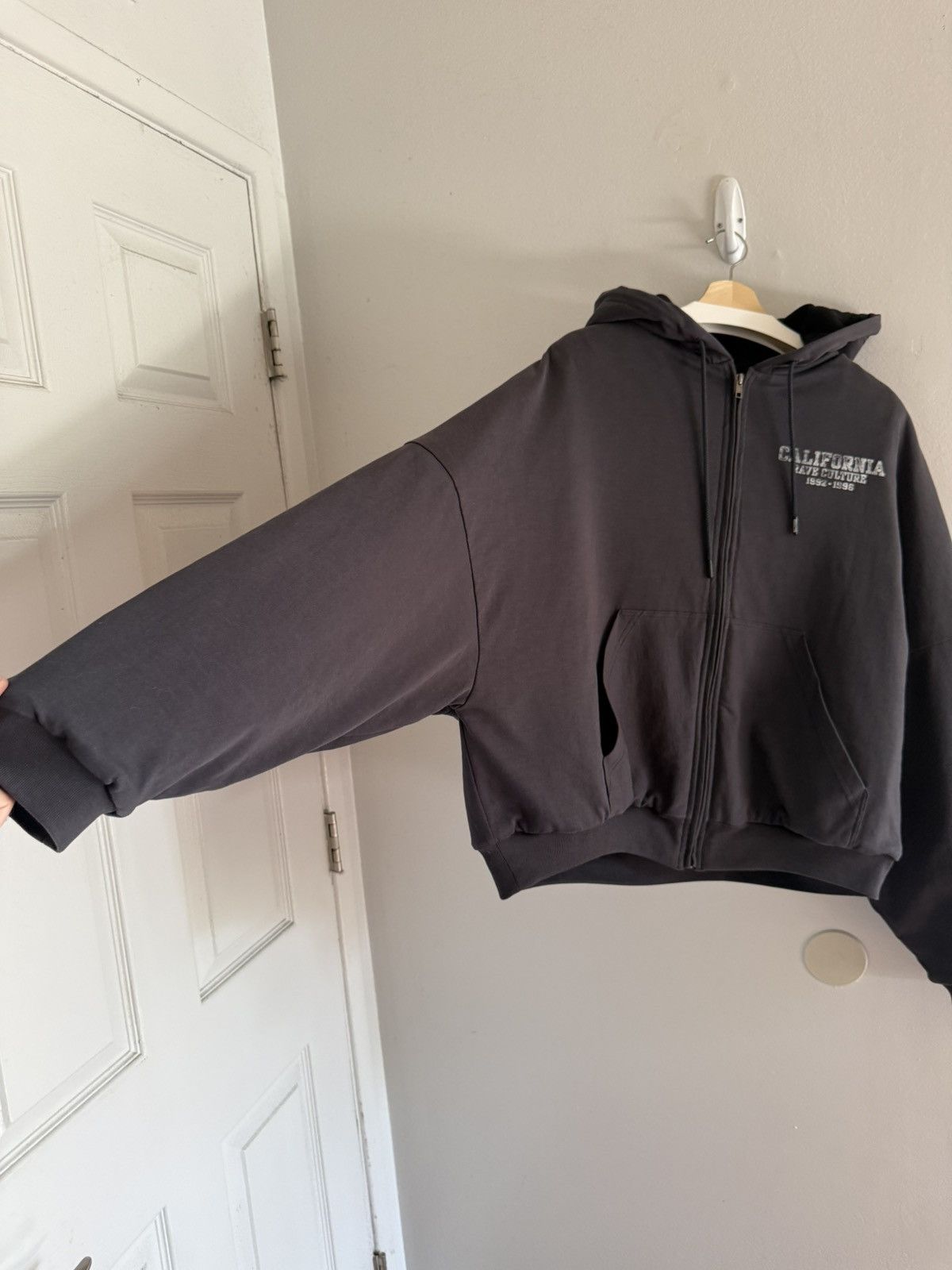 Willy Chavarria JAPAN EXCLUSIVE Rave Culture Lined Padded Bomber Zip Hoodie Size US M / EU 48-50 / 2 - 12 Thumbnail