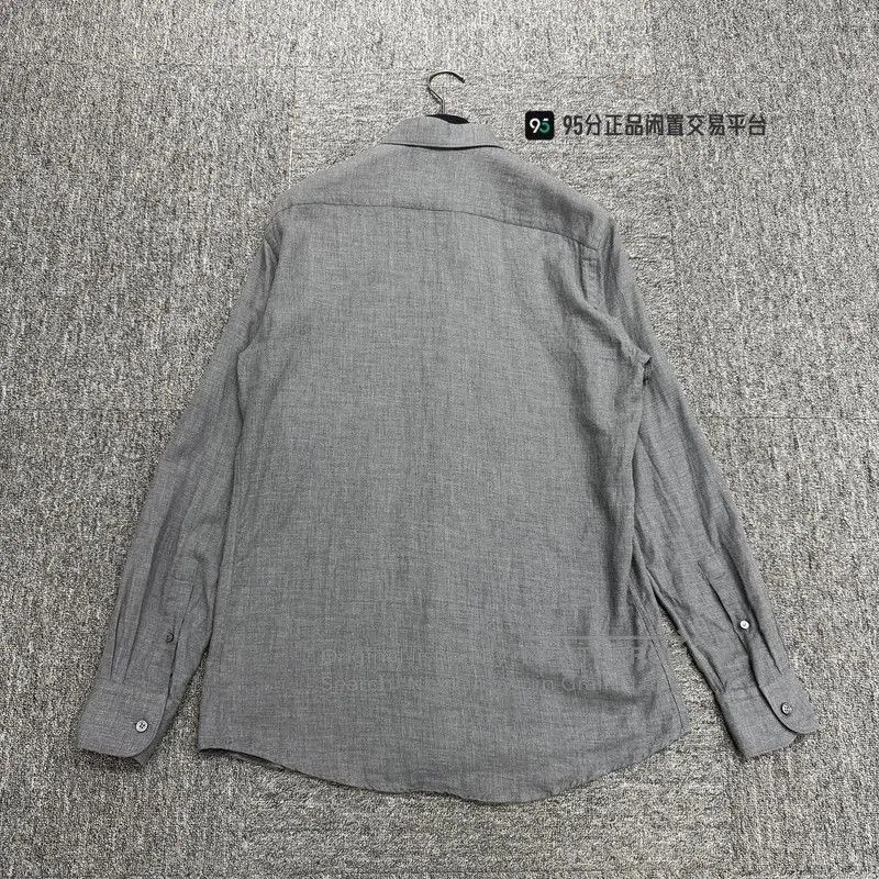 Ermenegildo Zegna Zegna FW22 Men's Solid Single. Size US XXS / EU 40 - 1 Thumbnail