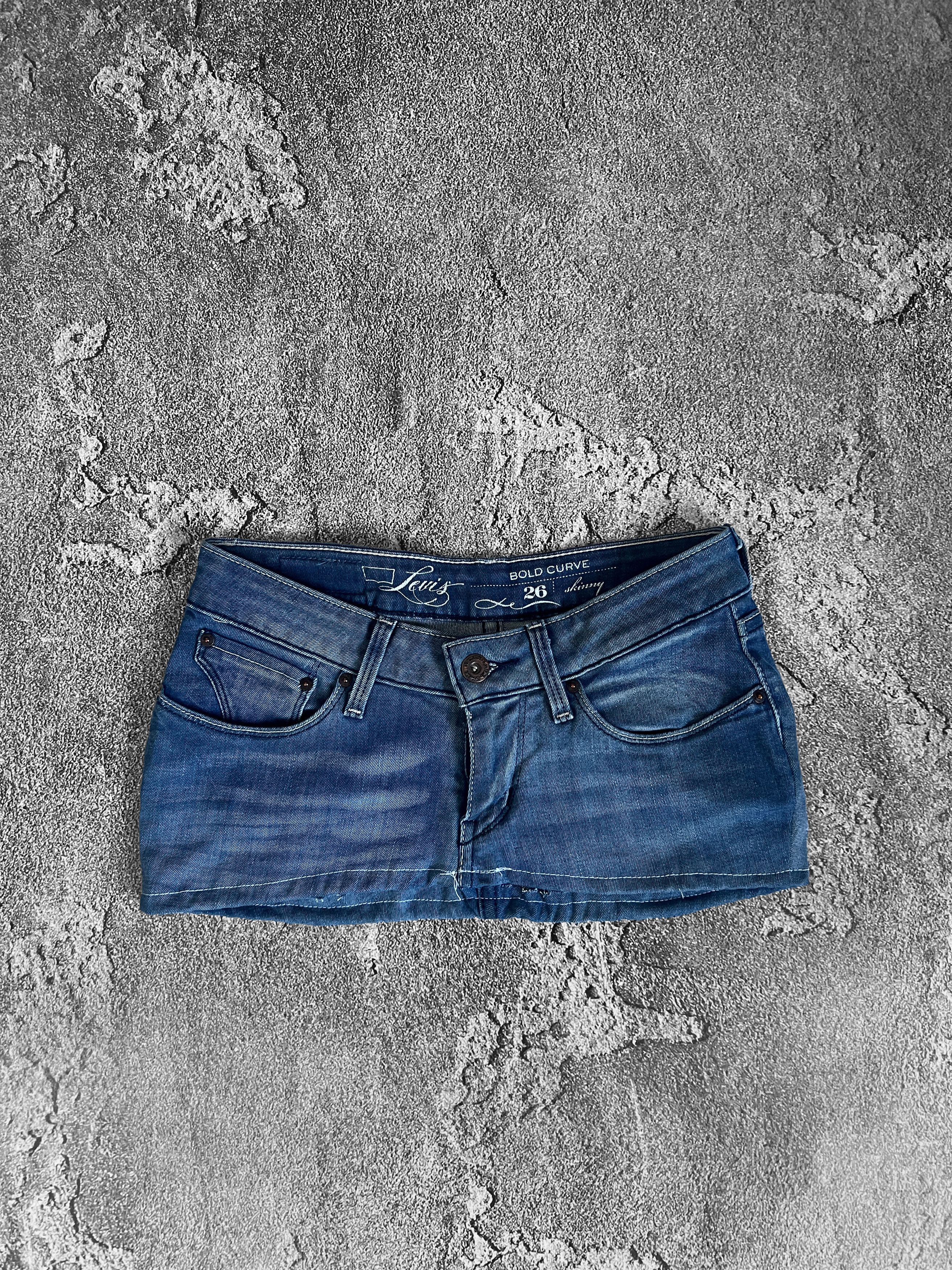 Levi's Vintage Clothing Levis vintage mini skirt y2k Size 26" / US 2 / IT 38 - 2 Thumbnail