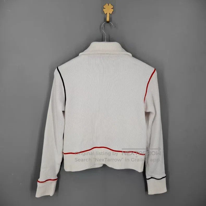 Thom Browne Thom Browne Notched Collar Single-Breasted Cotton Long-Sle Size XS / US 0-2 / IT 36-38 - 2 Thumbnail