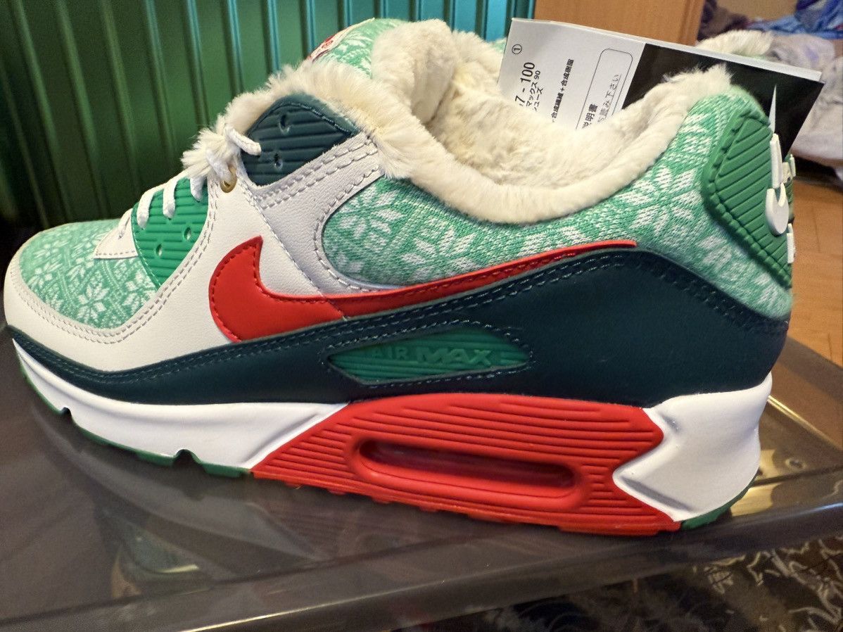 Nike Nike Air Max 90 NORDIC CHRISTMAS SIZE 9.5 Size US 9.5 / EU 42-43 - 7 Thumbnail