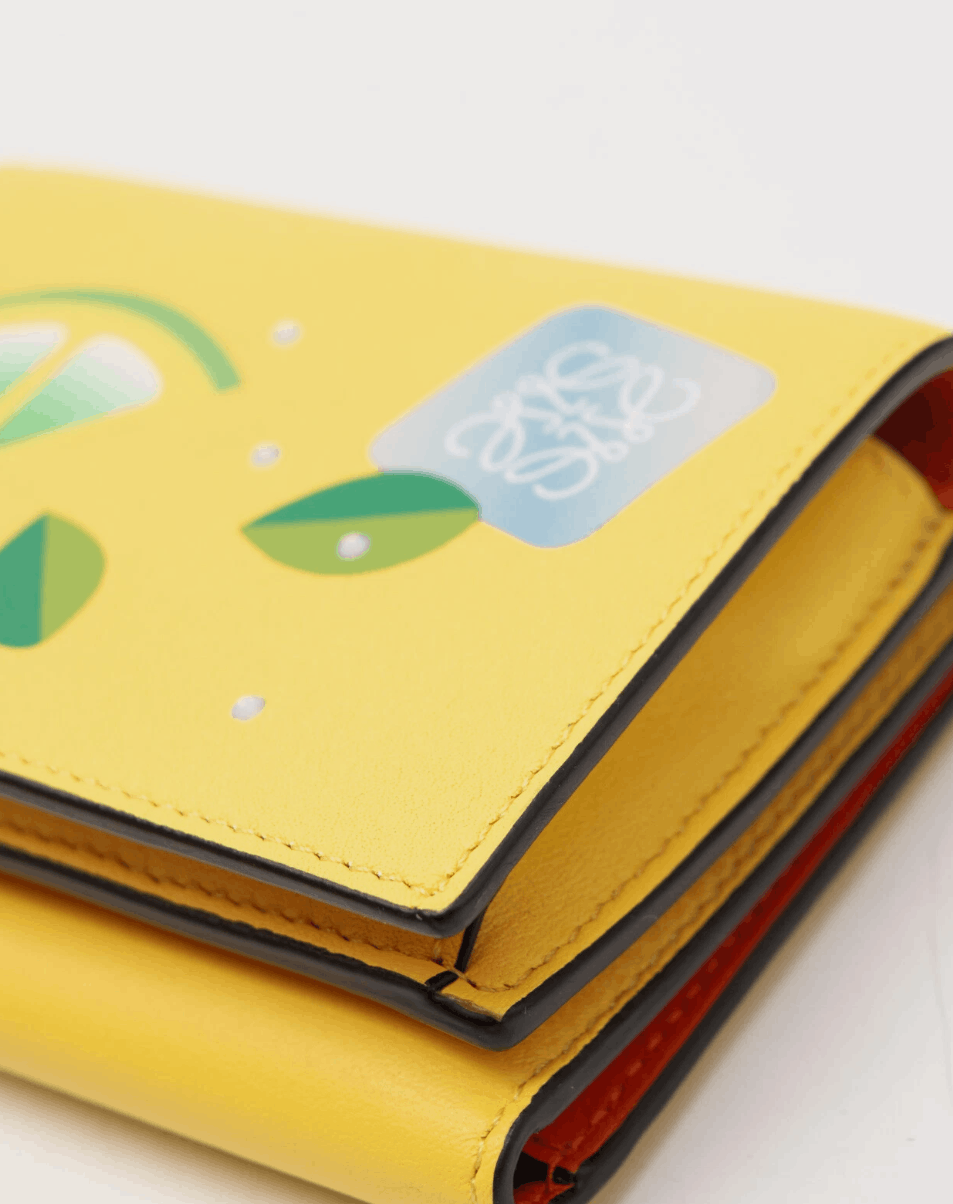 Loewe LOEWE Leather Trifold Wallet Size ONE SIZE - 6 Thumbnail