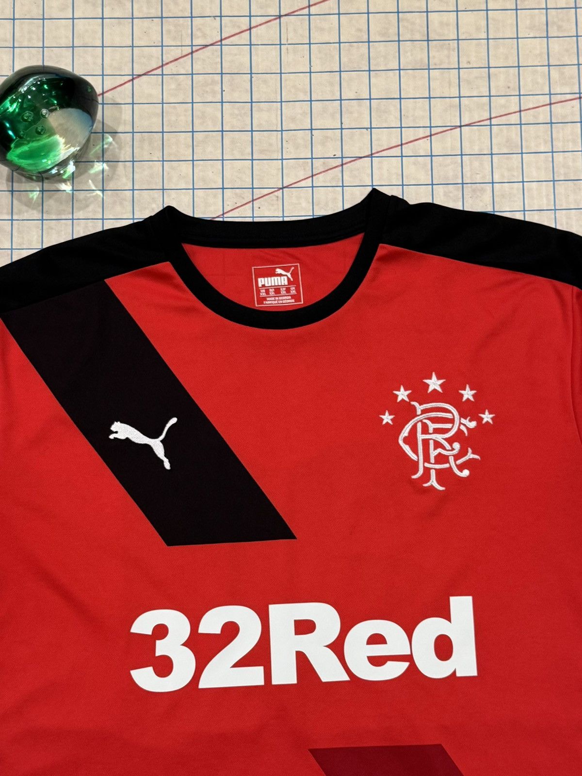 Puma Puma Glasgow Rangers Fraser Aird Soccer Football Jersey XXL Size US XXL / EU 58 / 5 - 7 Thumbnail