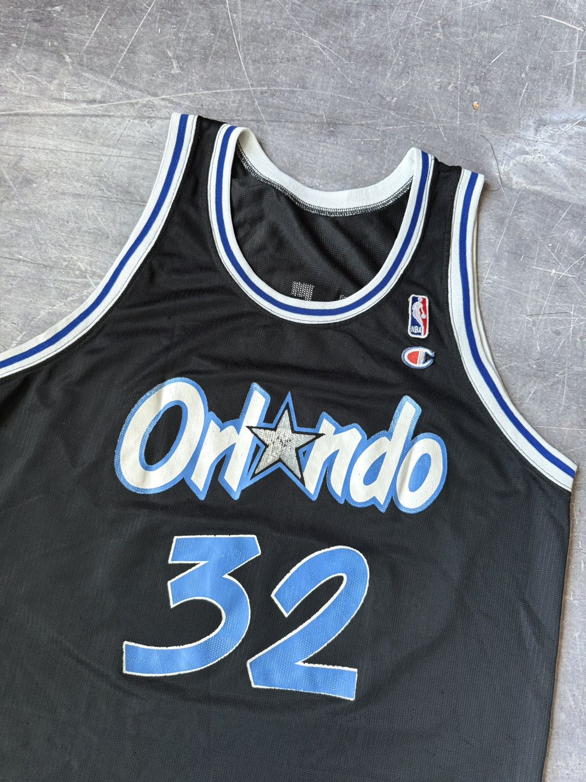 Vintage Vintage 90s Orlando Magic Shaquille O’neal NBA Jersey (L) Size US L / EU 52-54 / 3 - 3 Thumbnail