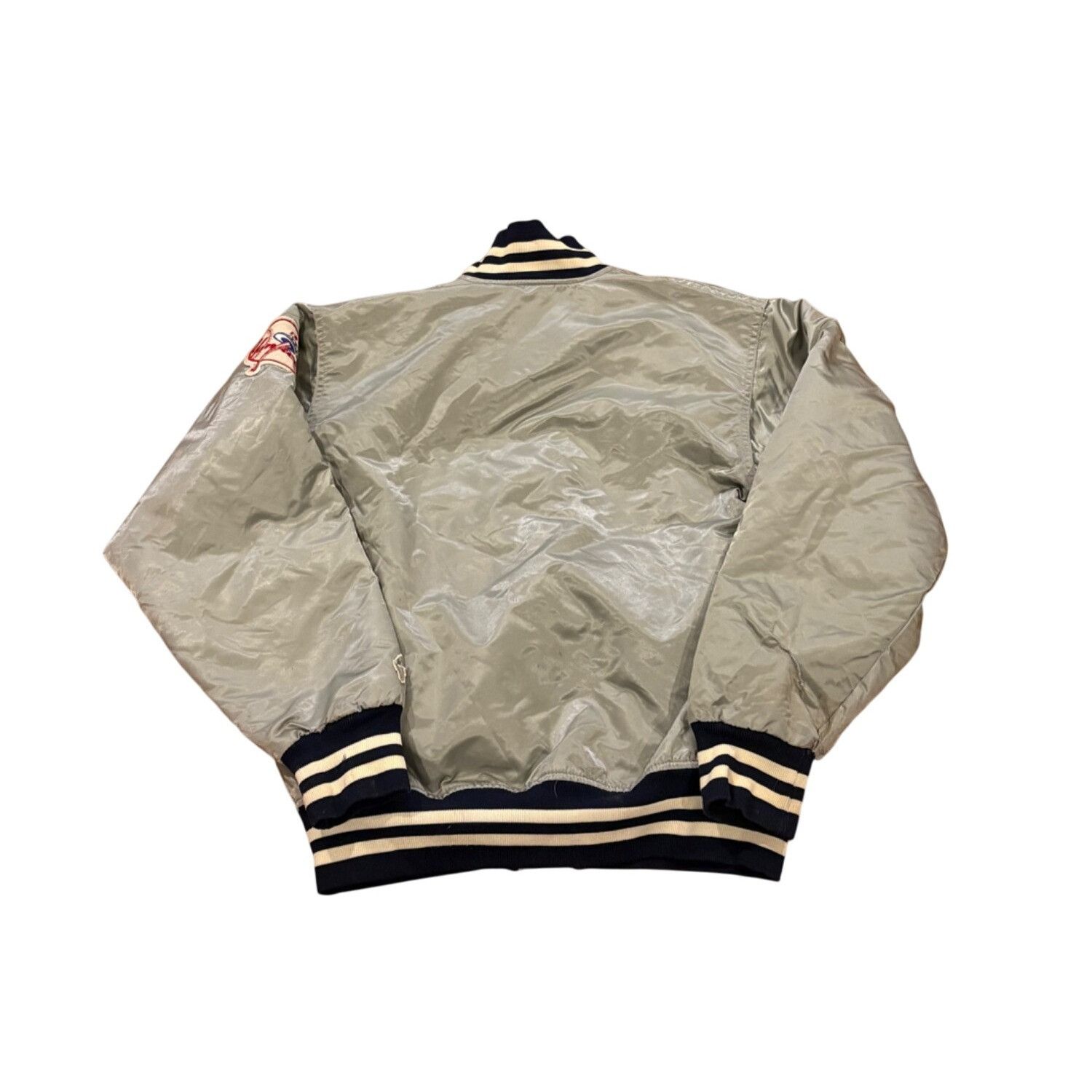 Other Vintage 1980's Felco New York Yankees Gray Satin Jacket Men' Size US M / EU 48-50 / 2 - 2 Thumbnail