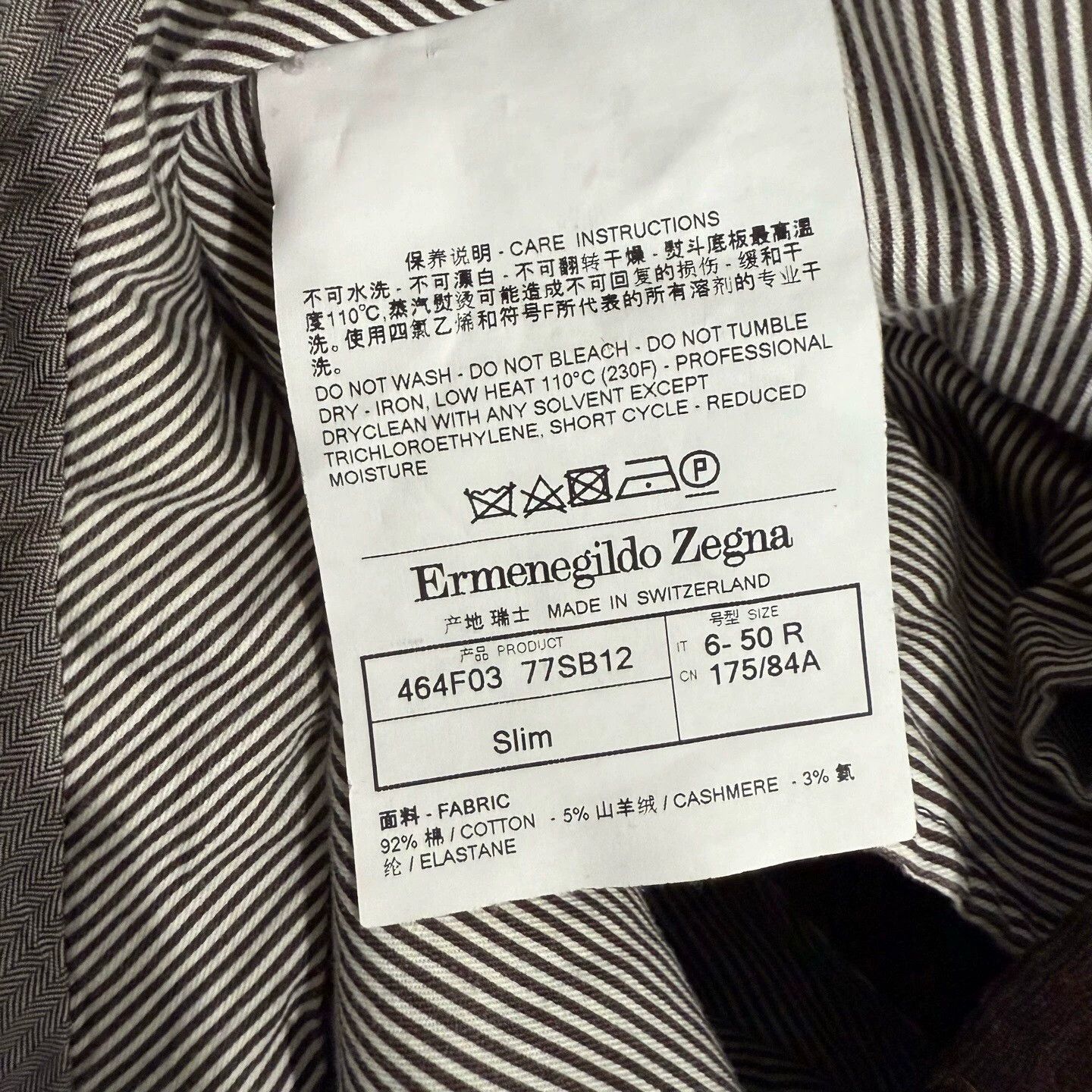 Ermenegildo Zegna Zegna corduroy pants size 50 99 new Size US 34 / EU 50 - 4 Thumbnail