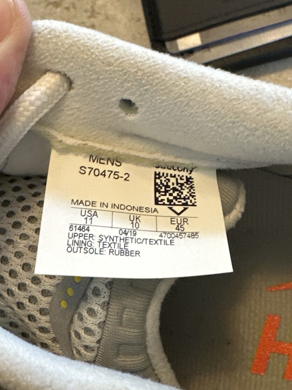Kith Kith x Saucony Grid Web ‘Grey Orange’ - Used - Size 11 Size US 11 / EU 44 - 8 Thumbnail