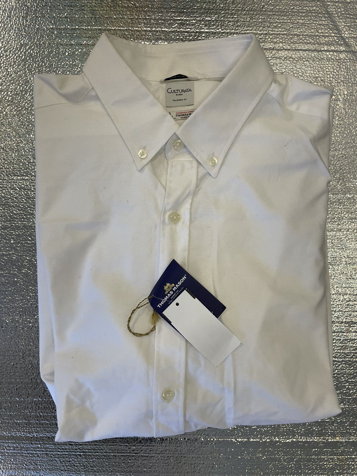 THOMAS MASON Button Down Oxford