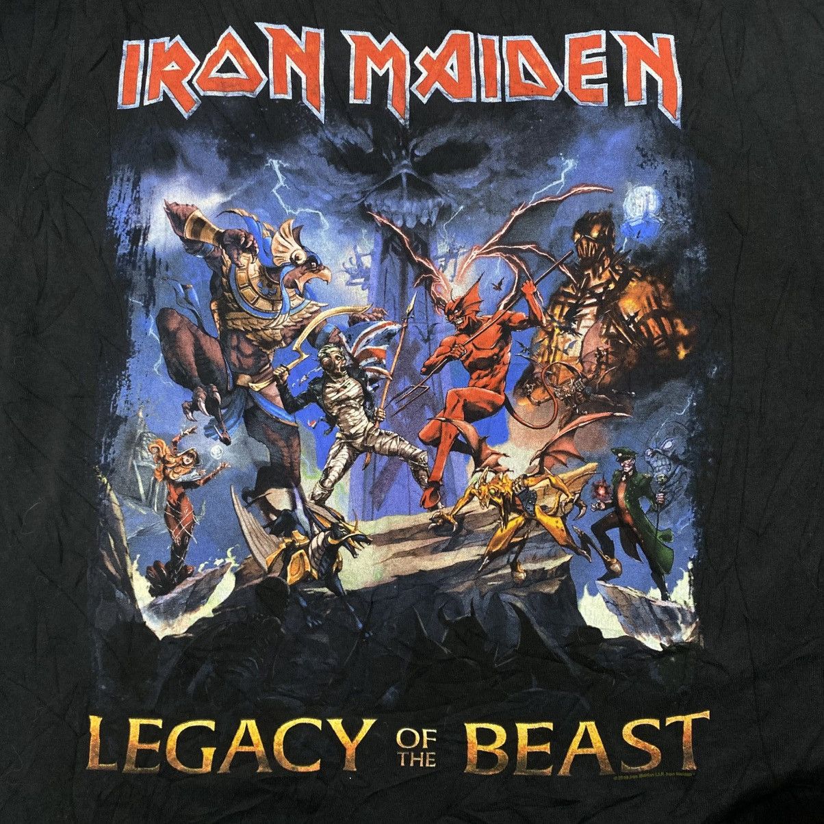 Iron Maiden Big Size Iron Maiden Legacy of The Beast Tee Size US XXL / EU 58 / 5 - 7 Thumbnail