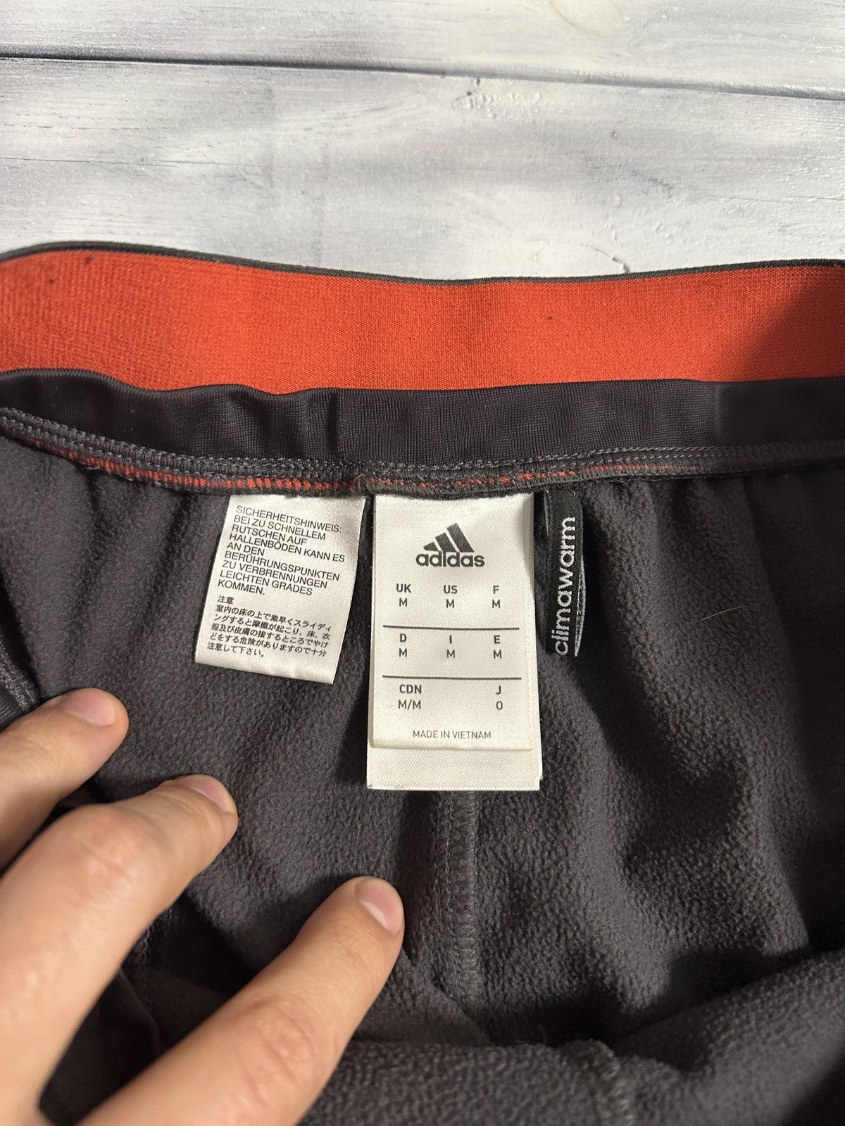 Adidas Rare Pants Adidas Manchester United Soccer Football Size US 30 / EU 46 - 10 Thumbnail