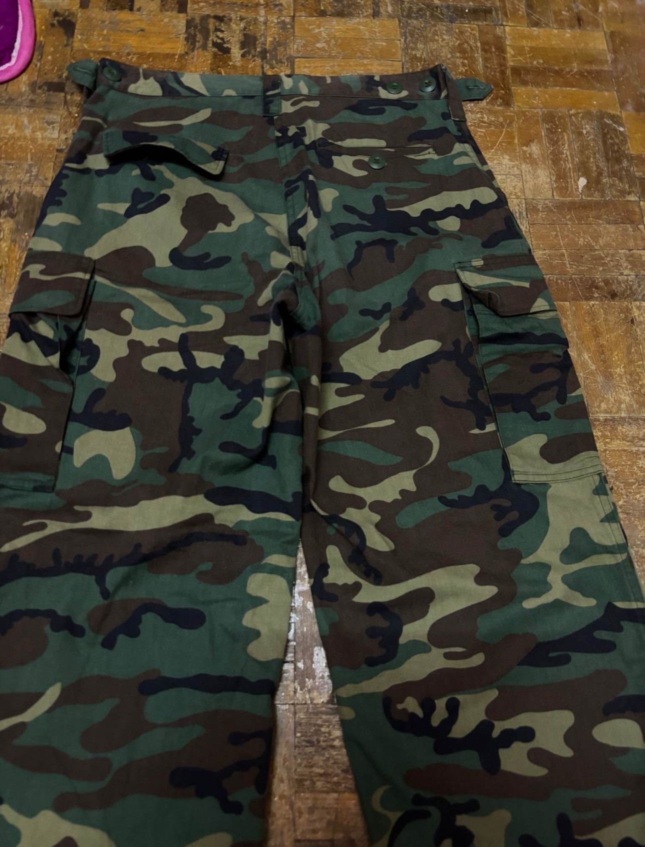 Vintage Camouflage Men Cargo Pant (Size 32) Size US 32 / EU 48 - 5 Thumbnail
