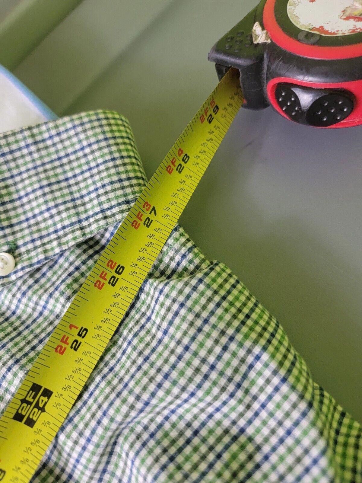 Izod IZOD Button Down Shirt Long Sleeve Mens Multi Color Checker Size US M / EU 48-50 / 2 - 5 Thumbnail