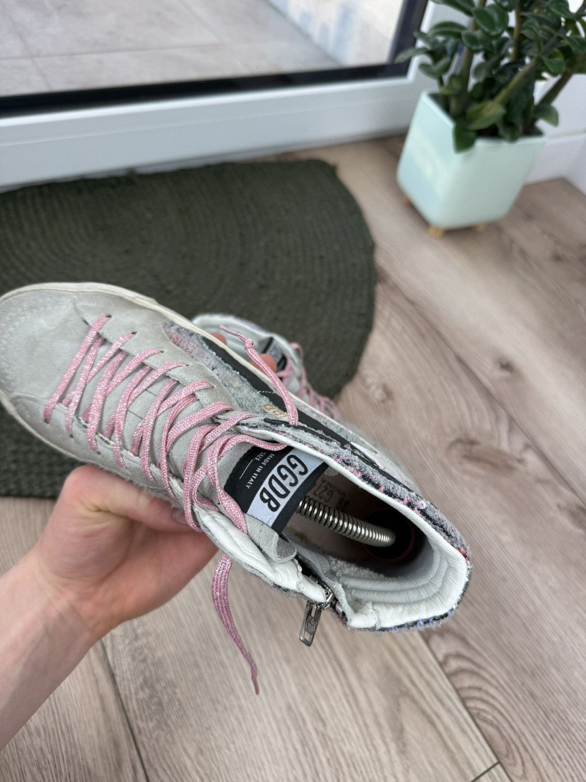 Golden Goose Golden Goose Leather Printed Sneakers Size 39 Size US 9 / IT 39 - 7 Thumbnail
