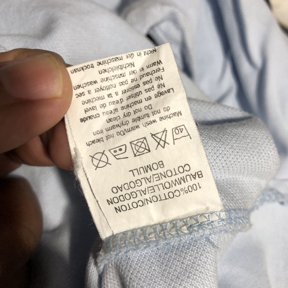 Burberry BURBERRY LONDON LONG SLEVEE POLO Size US L / EU 52-54 / 3 - 6 Thumbnail