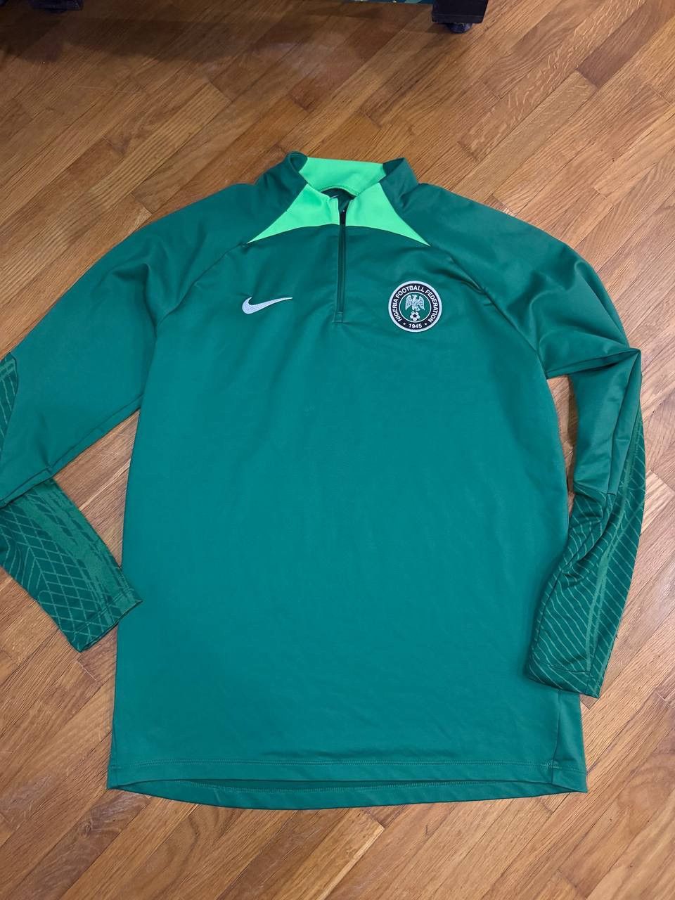 Nike Nike Nigeria long sleeve training top jersey Size US L / EU 52-54 / 3 - 1 Thumbnail