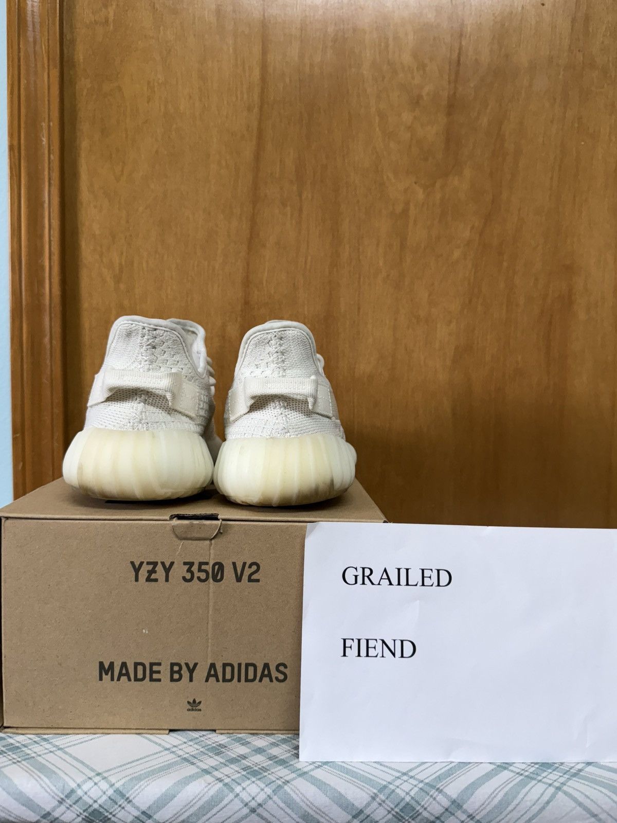 Yeezy Yeezy 350 V2 Bone Size US 9.5 / EU 42-43 - 5 Thumbnail