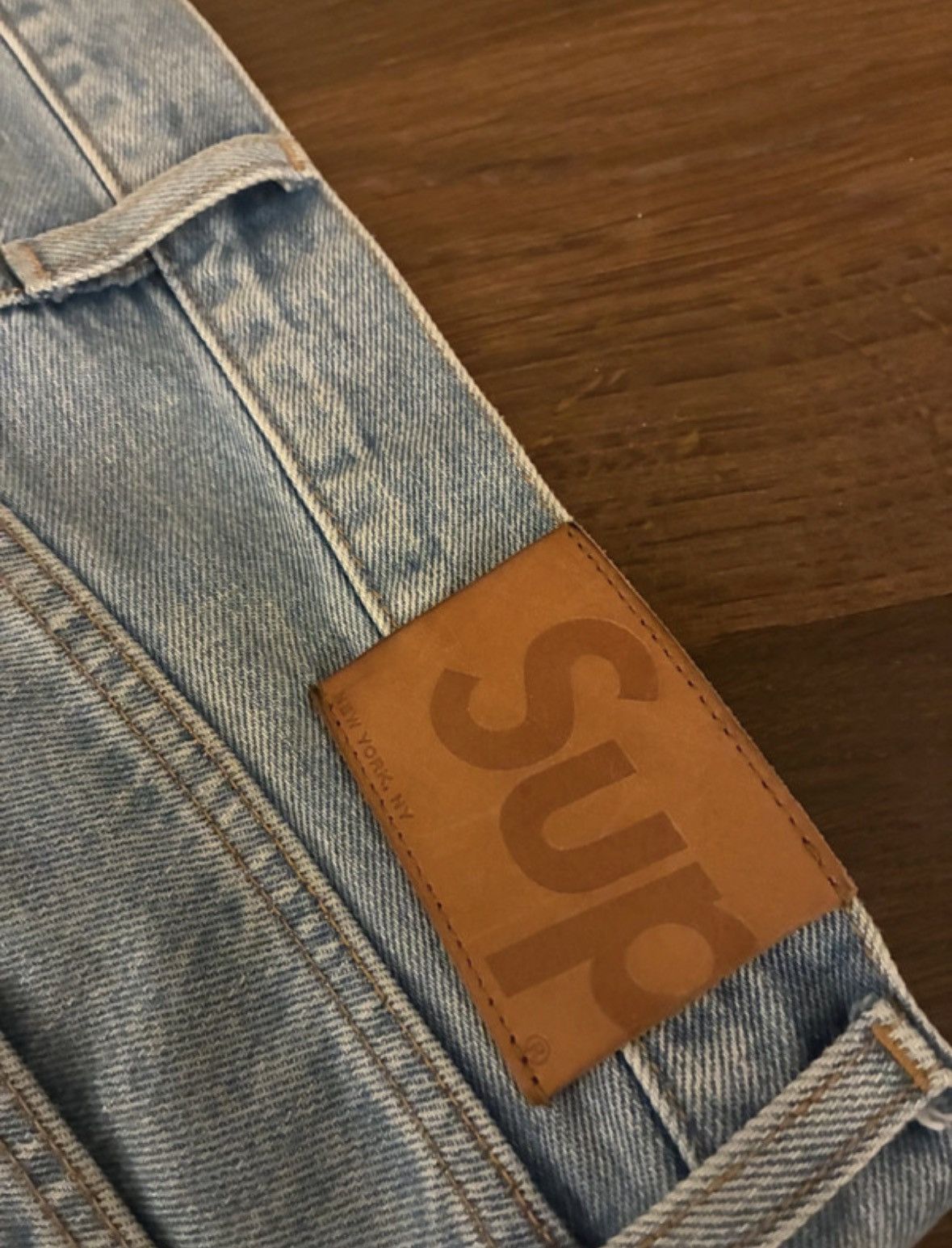 Supreme Supreme NY Indigo Denim Size US 30 / EU 46 - 10 Thumbnail