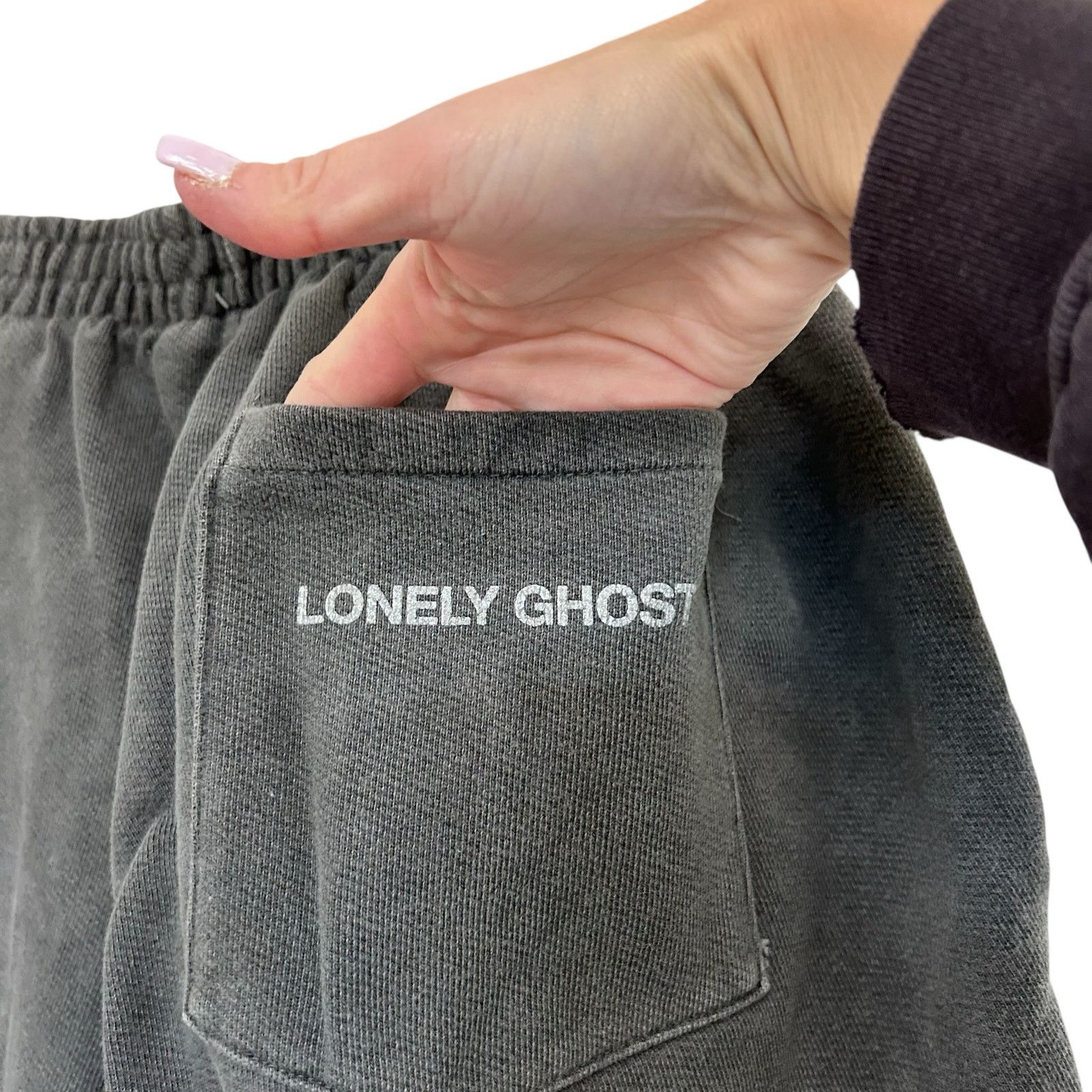 Other Lonely Ghost Gray Joggers Sz S Size 27" / US 4 / IT 40 - 4 Thumbnail