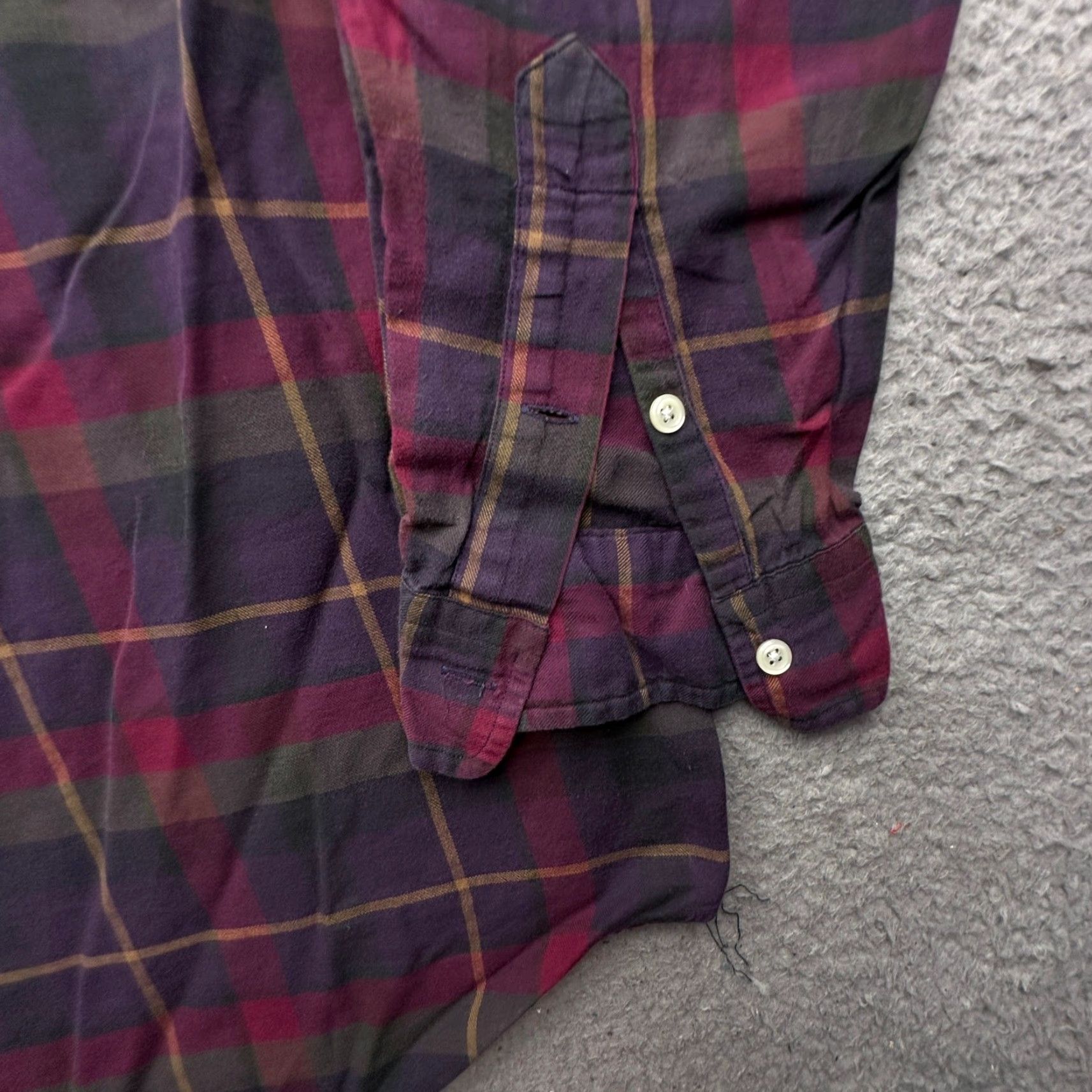 Ralph Lauren Ralph Lauren Button-Down Plaid Long Sleeve Shirt Mens Large Green Red Size US L / EU 52-54 / 3 - 7 Thumbnail