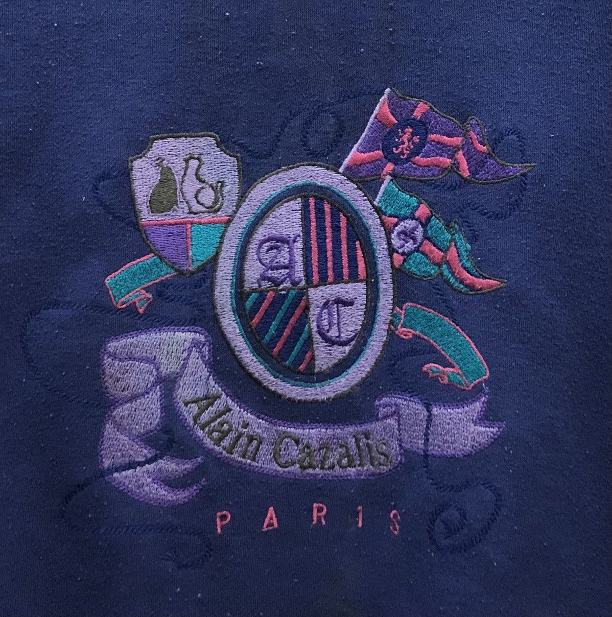 Vintage Vintage Al Ain & Cazalis Paris Sweatshirt Size US M / EU 48-50 / 2 - 4 Thumbnail