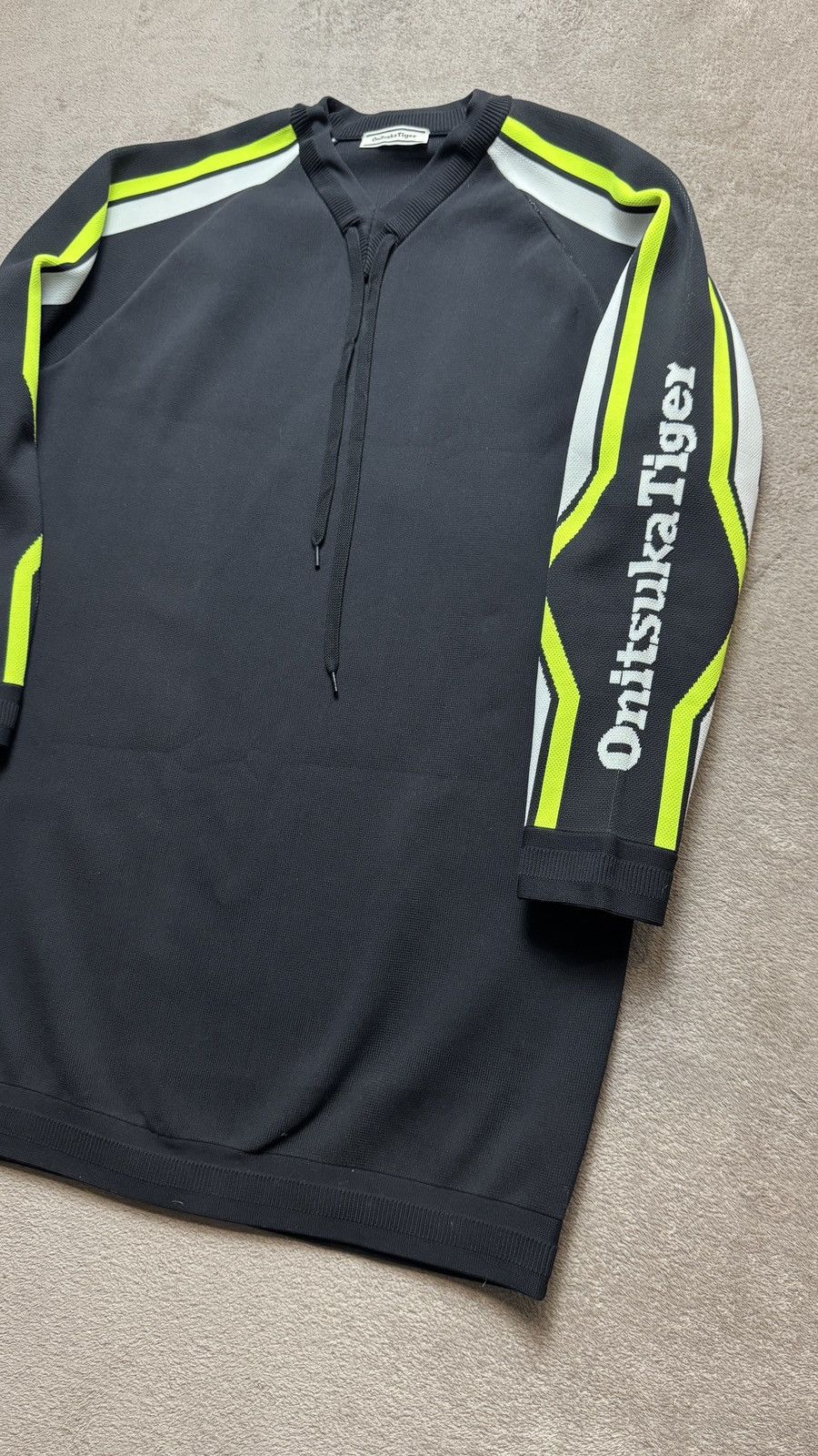 Japanese Brand Onitsuka Tiger Winter 21 Fashion Oversized Sweathirt Dress Size L / US 10 / IT 46 - 4 Thumbnail