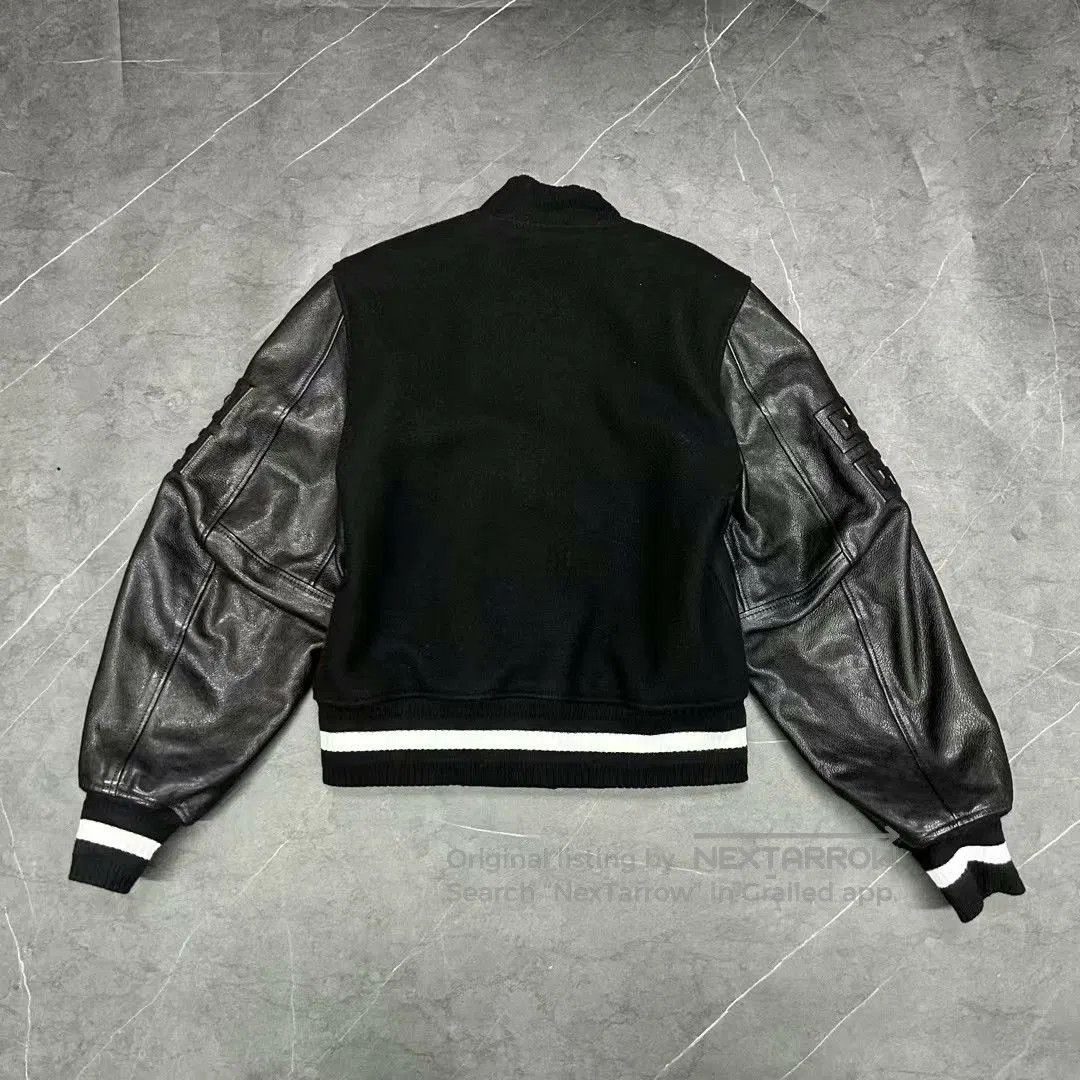 Givenchy givenchy leather sleeve baseball jacket size 36. Size US S / EU 44-46 / 1 - 2 Thumbnail