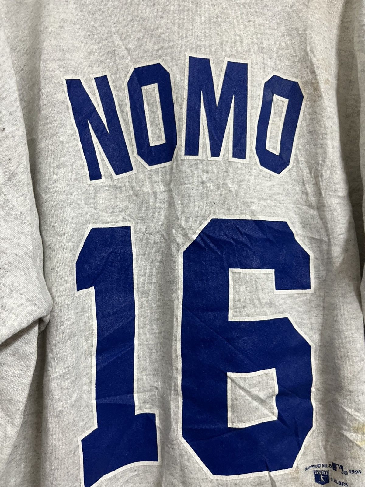 MLB 💥Offer Me💥 Dodgers No 16 Nomo Oversized Size US L / EU 52-54 / 3 - 11 Thumbnail