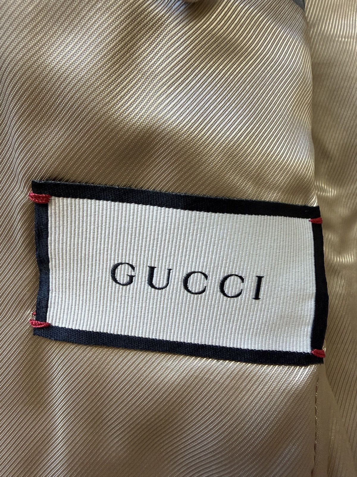 Gucci Gucci GG 44 Canvas Monogram Blaze Jacket Size 44R - 10 Thumbnail
