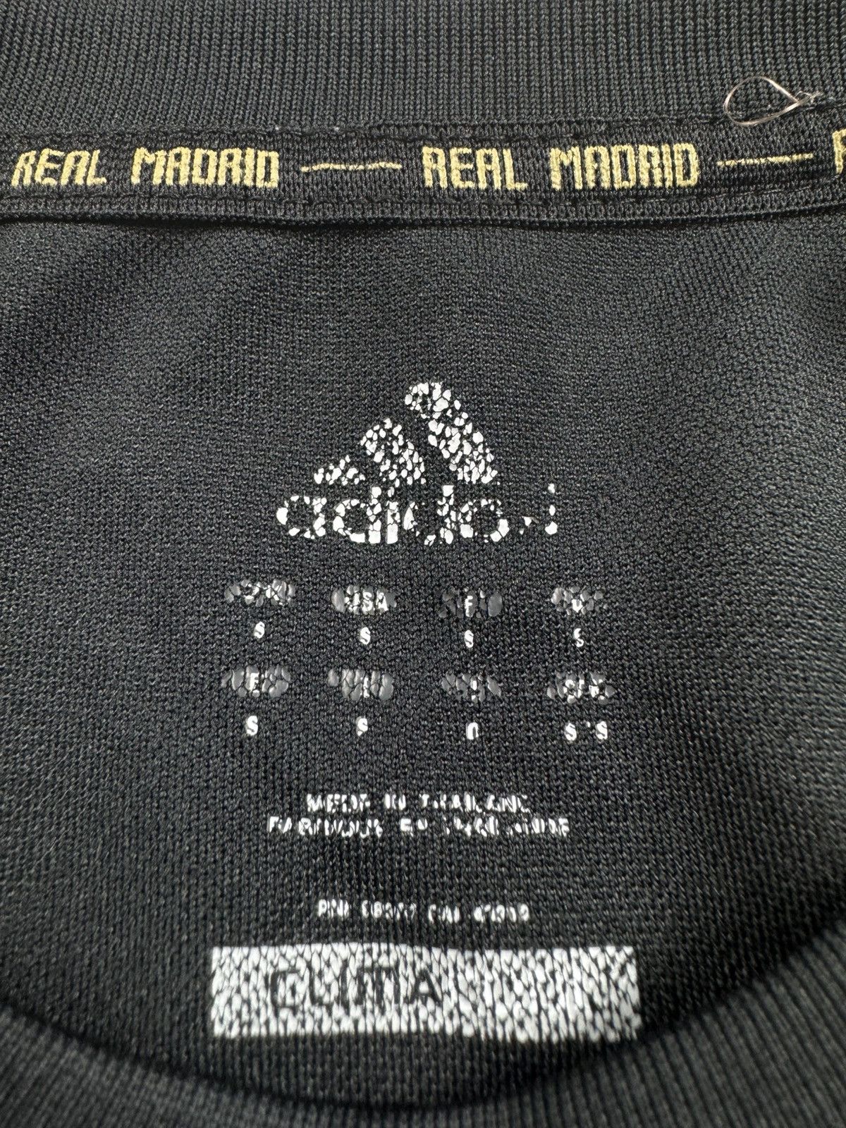 Adidas Real Madrid 2011 2012 Men’s Adidas Black Away Soccer Football Shirt Jersey Polo Size US S / EU 44-46 / 1 - 10 Thumbnail
