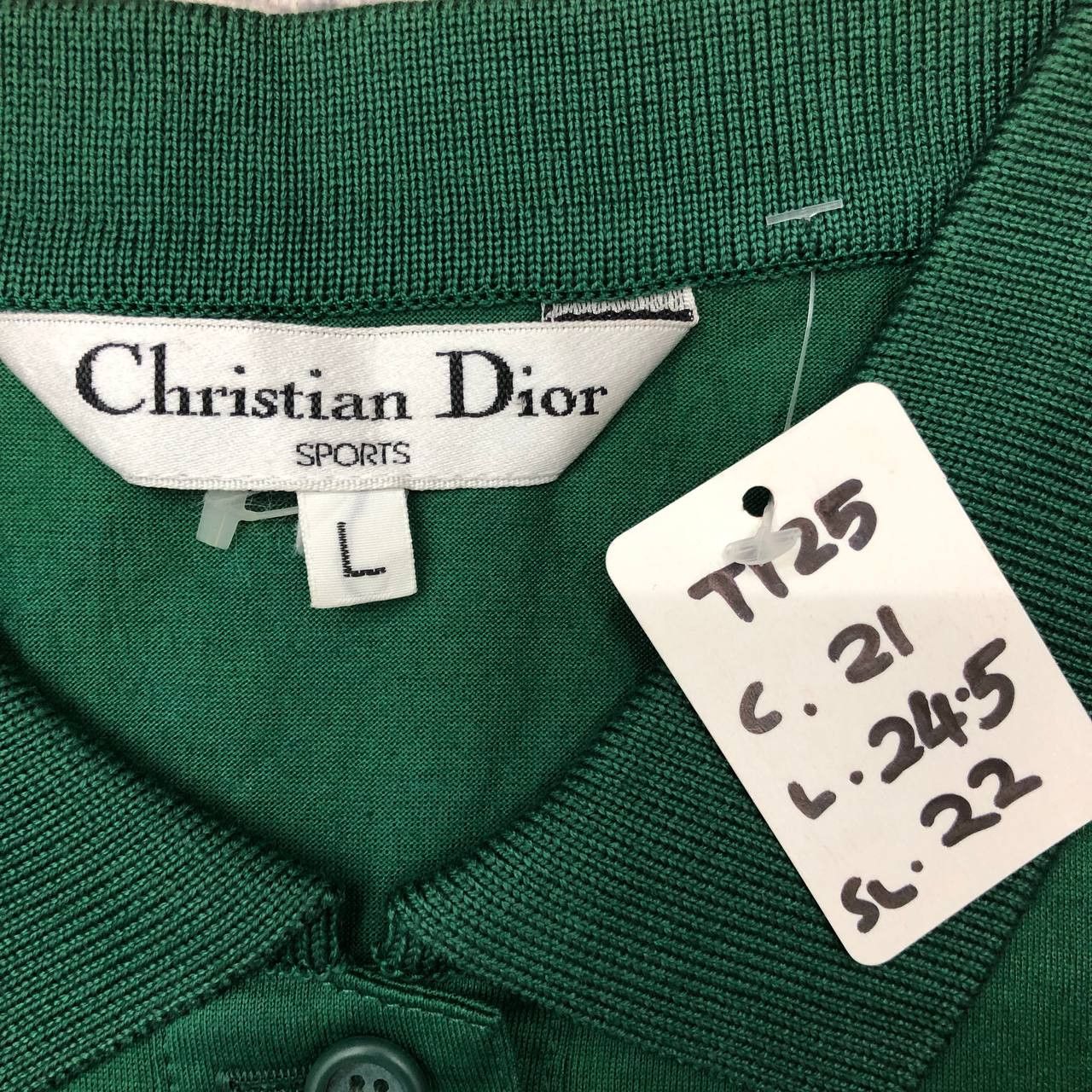 Christian Dior Monsieur T125 VTG SUNFADED CHRITIAN DIOR LONG SLEEVE SHIRT Size L / US 10 / IT 46 - 7 Thumbnail