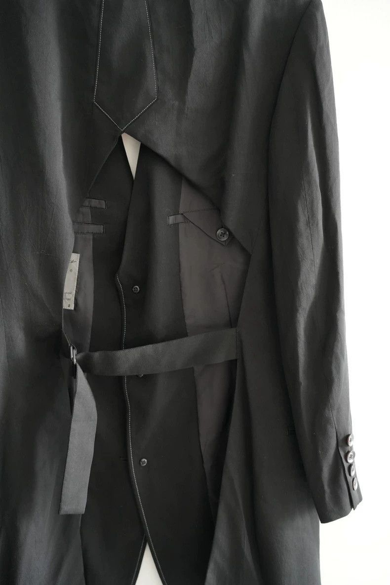 Yohji Yamamoto Yohji Yamamoto Yohji Yamamoto Black Long-Sleeve Suit Jacke Size US M / EU 48-50 / 2 - 4 Thumbnail