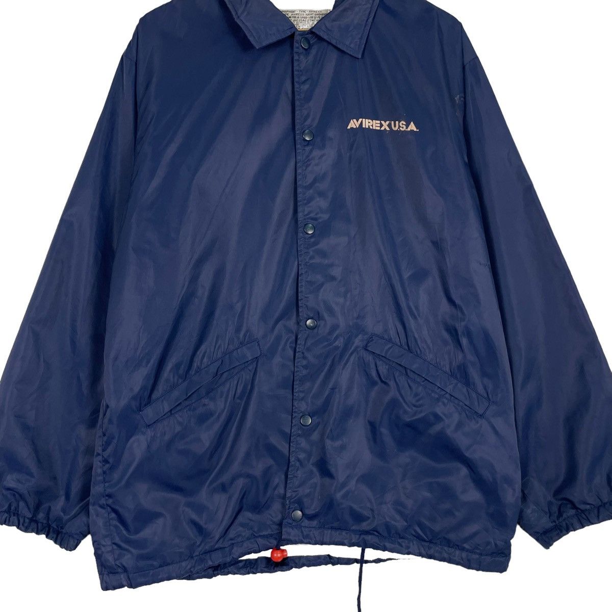 Aviator Nation × Avirex 💥AVIREX RENO AIR FORCE SNAP WINDBREAKER JACKET Size US XL / EU 56 / 4 - 6 Thumbnail
