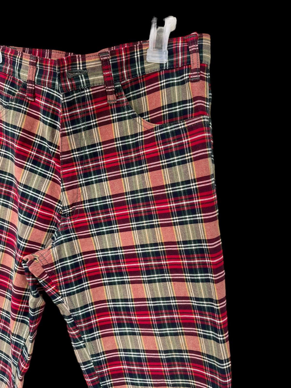 Vintage GOWEST Japan Tartan Plaid Check Trouser Pant Size US 30 / EU 46 - 10 Thumbnail