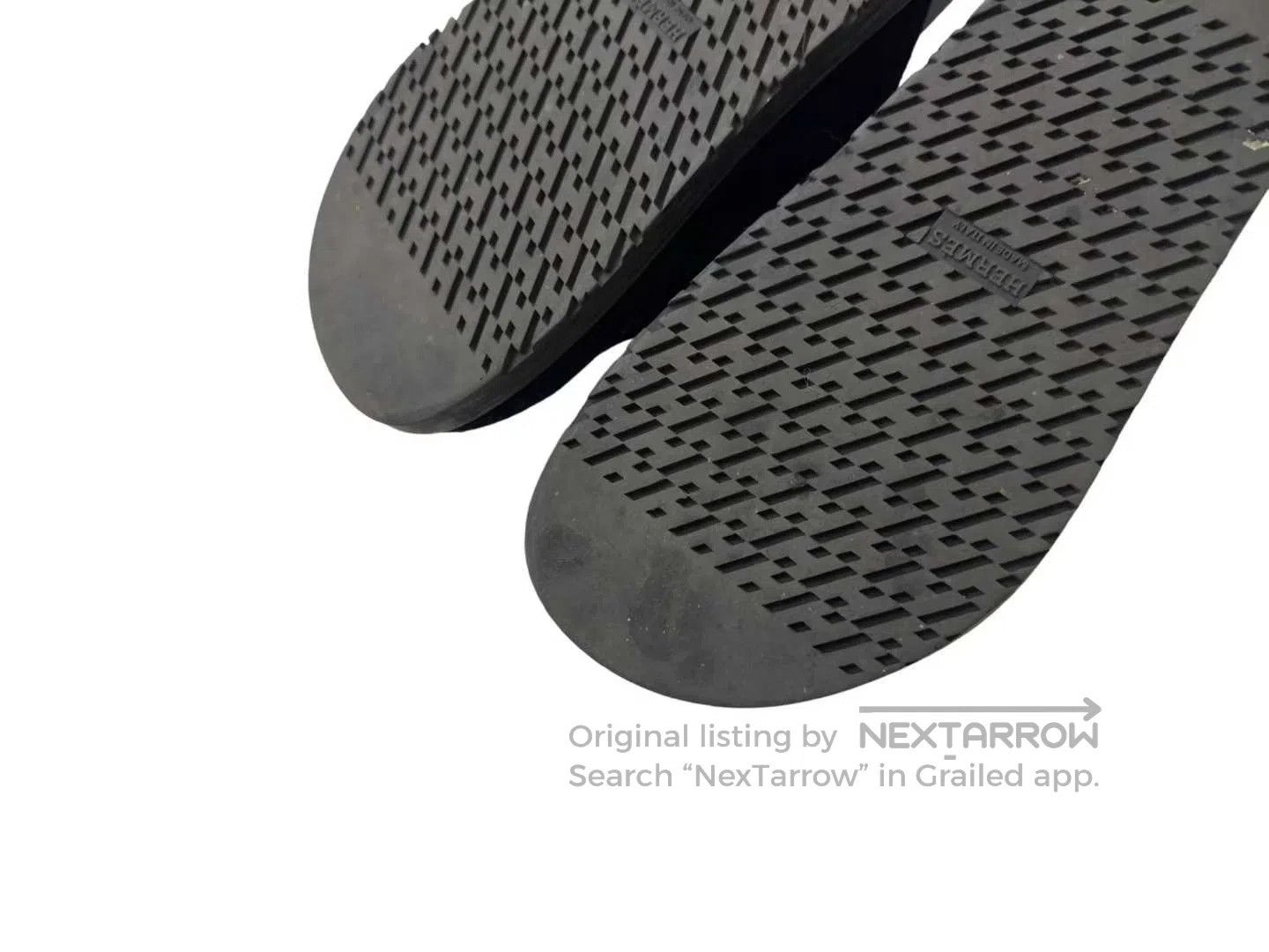 Hermes Hermes Black Birkenstock Sandals| Size US 6 / IT 36 - 6 Thumbnail