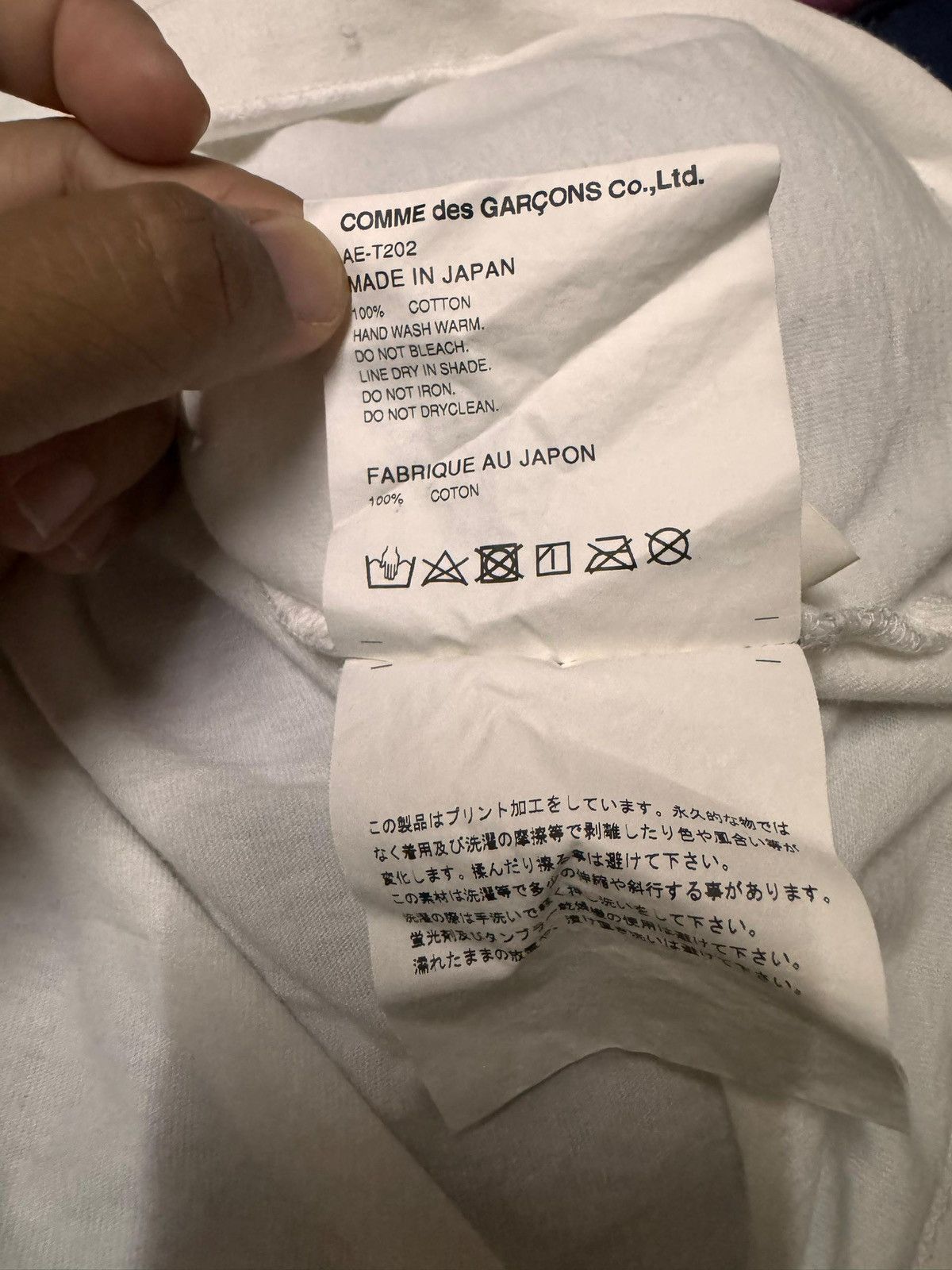 Comme des Garcons × The North Face Comme Des Garcons Play X The North Face Heart Logo Tee Size US XL / EU 56 / 4 - 7 Thumbnail