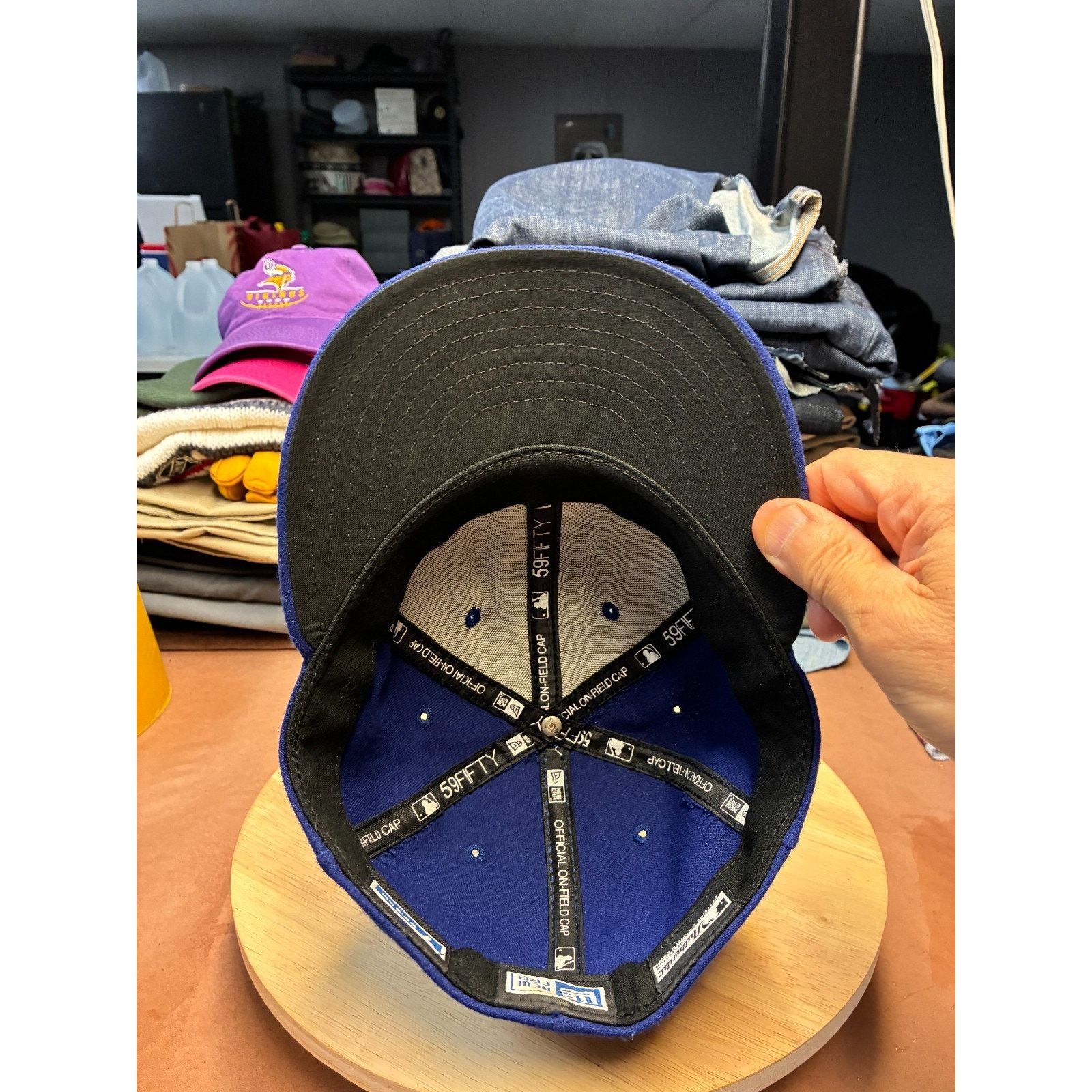 New Era Los Angeles Dodgers Hat Size 7 | New Era 59FIFTY Fitted Cap Size ONE SIZE - 9 Thumbnail