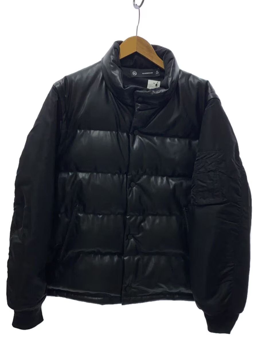 Undercover Leather Sleeve Down Jacket | Grailed