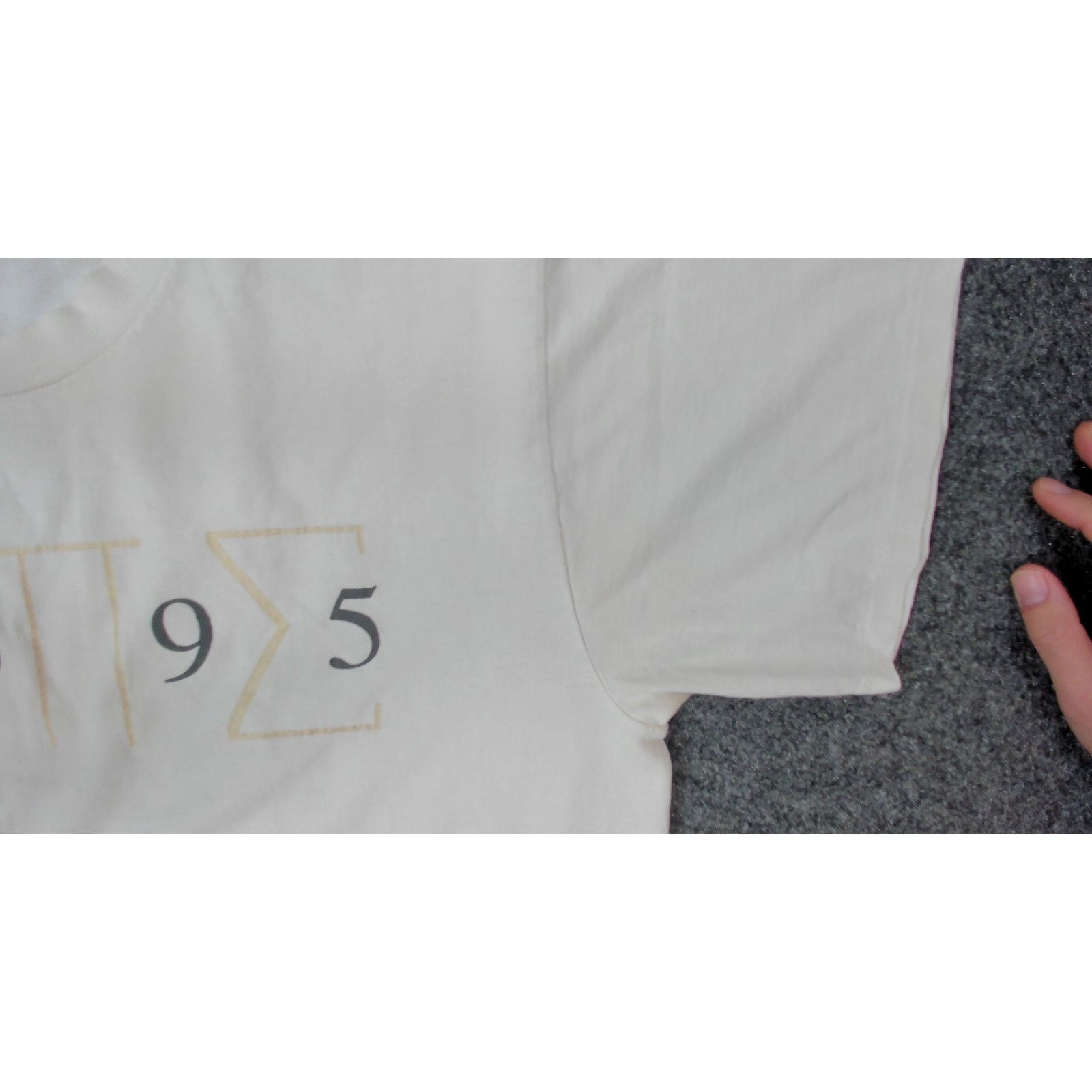 Vintage Vintage 1995 USMMA "KPS" Crest Tee - Oneita Power 50 Tag Size US XL / EU 56 / 4 - 8 Thumbnail